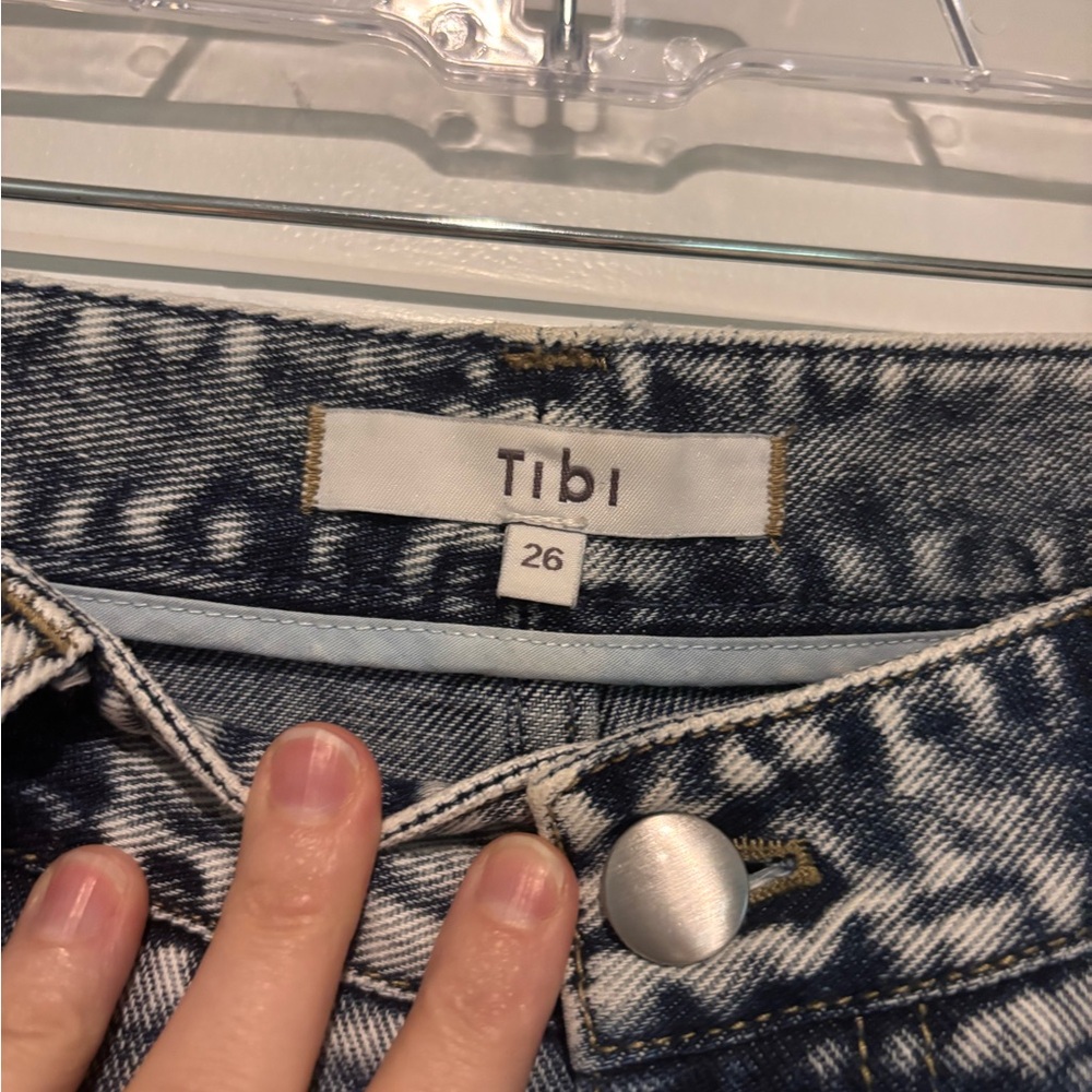 Tibi Acid-Wash “Sam” Jeans  - 26 - Picture 4 of 6
